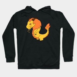 Yellow Chinese Dragon Hoodie